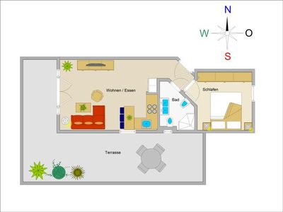 Appartement für 4 Personen (62 m²) in Ostseebad Kühlungsborn 3/10