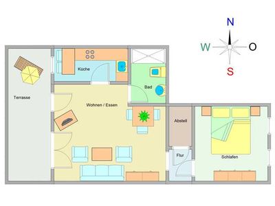 Appartement für 4 Personen (60 m²) in Ostseebad Kühlungsborn 3/10