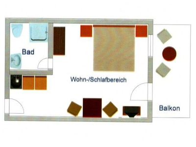 Appartement für 2 Personen (30 m²) in Ostseebad Kühlungsborn 9/9