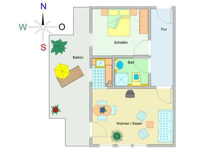 Appartement für 2 Personen (36 m²) in Ostseebad Kühlungsborn 3/10