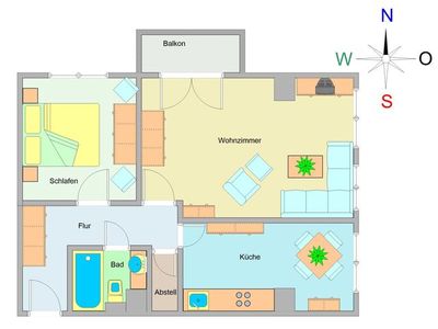 Appartement für 2 Personen (45 m²) in Ostseebad Kühlungsborn 7/10