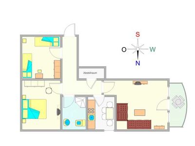 Appartement für 4 Personen (67 m²) in Ostseebad Kühlungsborn 3/10