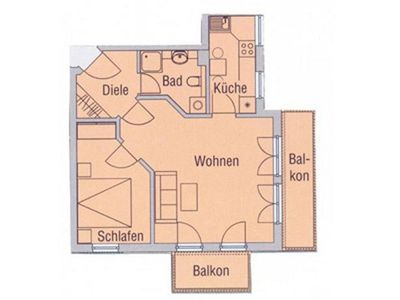 Appartement für 3 Personen (54 m²) in Ostseebad Kühlungsborn 5/10