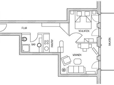 Appartement für 2 Personen (47 m²) in Ostseebad Kühlungsborn 9/9