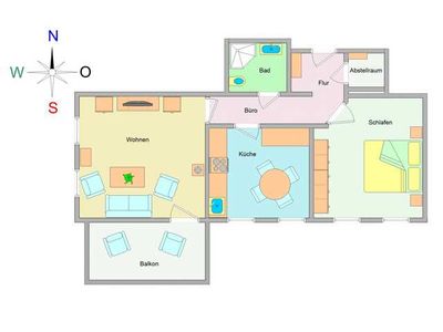 Appartement für 4 Personen (60 m²) in Ostseebad Kühlungsborn 3/10