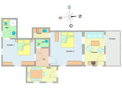 Appartement für 4 Personen (74 m²) in Ostseebad Kühlungsborn 3/10