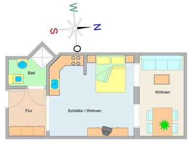 Appartement für 2 Personen (45 m²) in Ostseebad Kühlungsborn 3/10