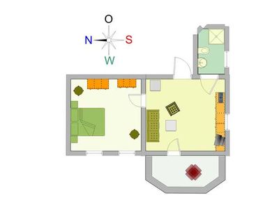 Appartement für 2 Personen (40 m²) in Ostseebad Kühlungsborn 3/10