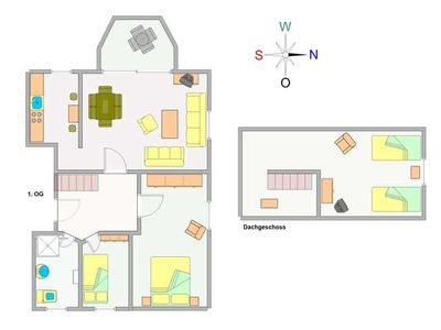 Appartement für 5 Personen (82 m²) in Ostseebad Kühlungsborn 3/10