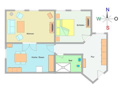 Appartement für 4 Personen (67 m²) in Ostseebad Kühlungsborn 3/10