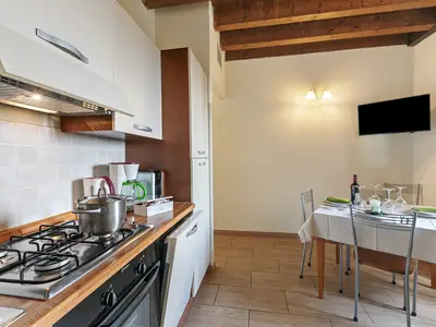 Küche und Essbereich