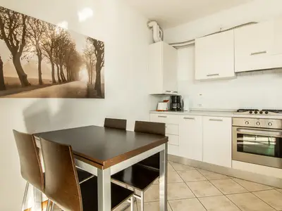 Küche und Essbereich