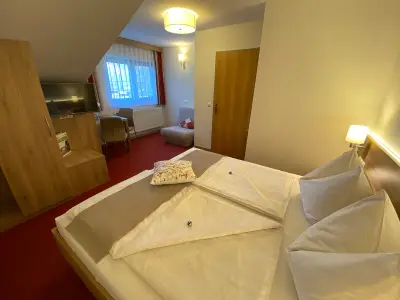 Ferienwohnung Herbst - Schlafzimmer