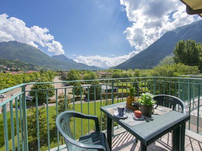 Bergblick vom Balkon