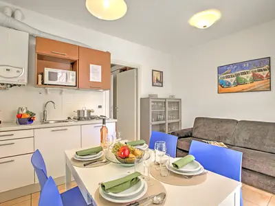 Küche und Essbereich