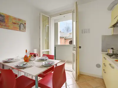 Küche und Essbereich