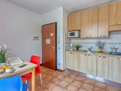 Küche und Essbereich