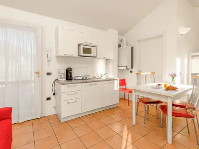 Küche und Essbereich