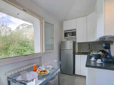 Küche und Essbereich