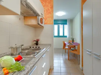 Küche und Essbereich