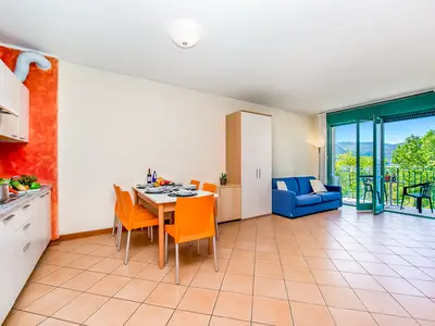 Küche und Essbereich