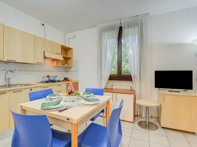 Küche und Essbereich