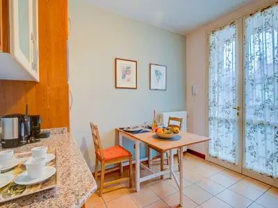 Küche und Essbereich