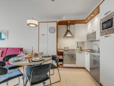 Küche und Essbereich