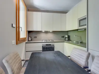 Küche und Essbereich