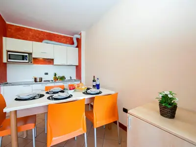 Küche und Essbereich