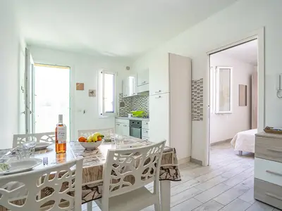 Küche und Essbereich