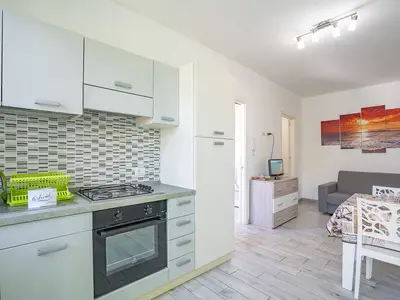 Küche und Essbereich