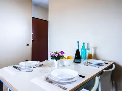 Küche und Essbereich
