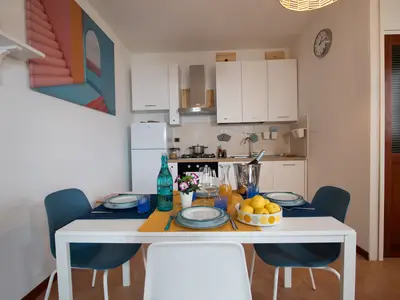 Küche und Essbereich