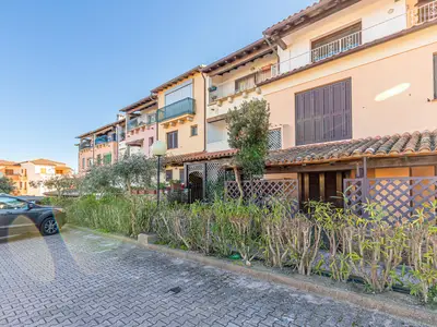 Außerhalb des Gebäudes