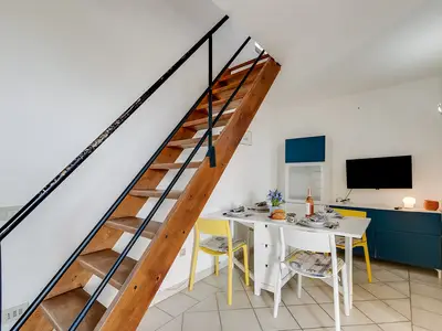 Küche und Essbereich