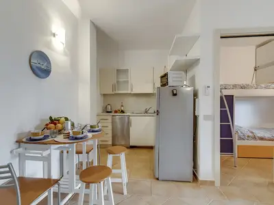 Küche und Essbereich