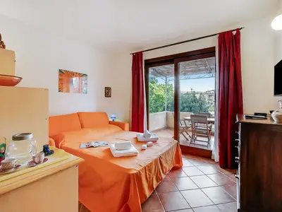 Schlafsofa (Schlafbereich für Studio)