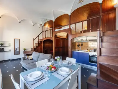 Küche und Essbereich