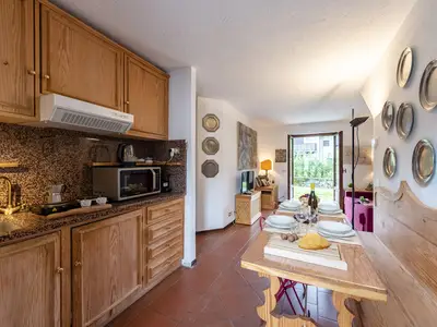 Küche und Essbereich