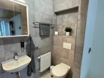 WC mit Dusche