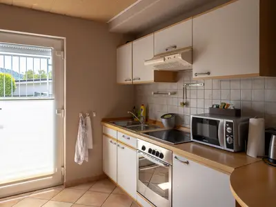 Studio 7 - Küchenzeile, Terrassentür