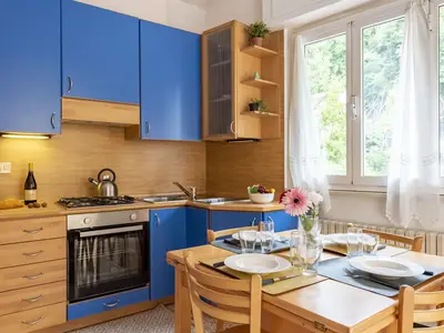 Küche und Essbereich