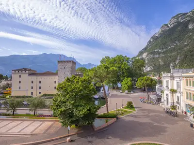 Der herrliche Blick auf den See aus den Schlafzimmerfenstern