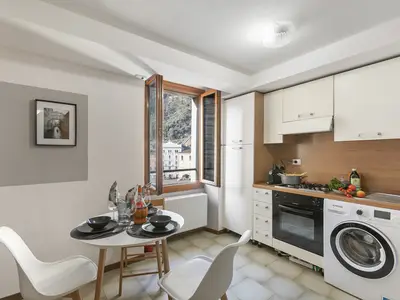 Küche und Essbereich