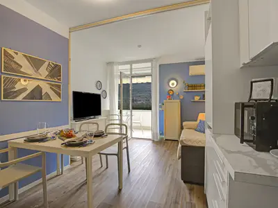 Küche und Essbereich