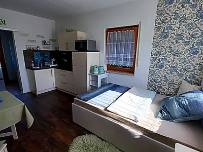 Ess-/Wohn-/Schlafbereich