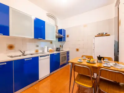 Küche und Essbereich