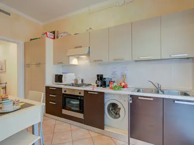 Küche und Essbereich