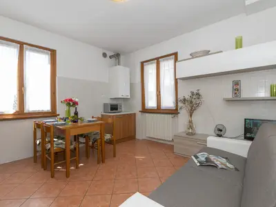 Schlafsofa (Schlafbereich für Studio)